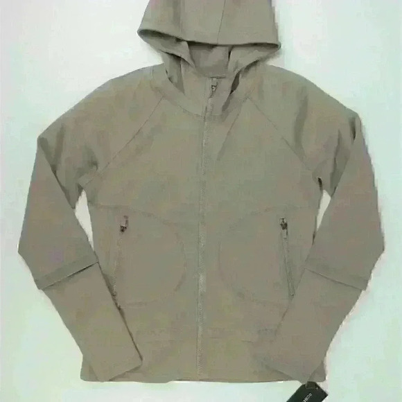 NWT $118 BCBGMAXAZRIA Womens M Hooded Zip Jacket - Picture 1 of 7